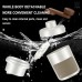 Portable Manual Ice Crushing Fast Ice Crushing with Textured Handle Food-Grade Safety Compact Design for Kitchen Gadgets Smoothies Maker