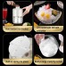 Portable Manual Ice Crushing Fast Ice Crushing with Textured Handle Food-Grade Safety Compact Design for Kitchen Gadgets Smoothies Maker