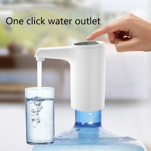 Portable Water Dispenser Mini Barreled Water Electric Pump USB Charge Wireless Automatic Water Bottle Pump Home Drink Dispenser