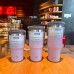 Stainless Steel Coffee Mug with Wide Mouth Design Portable Hideaway Handle Perfect Sip Anti-Skid Base Vacuum Flask Thermos for Hot & Cold Beverage 600ml 750ml 900ml Ideal for Travel and Daily Use