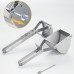 Stainless Steel Potato Masher Juicer Manual Heavy Duty Mud Press Masher Multi-purpose Fruit Lemon Juicer