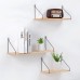 Wood Wall Wooden Shelf Storage Rack For Kitchen / Bedroom Home Decor