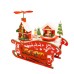 Hongda M908 Fantasy Christmas Night DIY Assembly Cottage Piggy Bank Doll House with Music and LED Light