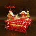 Hongda M908 Fantasy Christmas Night DIY Assembly Cottage Piggy Bank Doll House with Music and LED Light