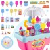 Mini Children's Ice Cream Cart Kids Trolley Candy Family Toys 14 Sets DIY Ornaments Girls Mini Shopping Cart