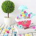 Mini Children's Ice Cream Cart Kids Trolley Candy Family Toys 14 Sets DIY Ornaments Girls Mini Shopping Cart