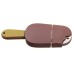 16GB USB2.0 Chocolate Ice Cream Model Flash Drive Memory U Disk