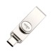 Aigo U356 256GB USB Flash Drive Type-C&USB3.1 Dual Metal Interface High Speed Pendrive Mini Portable Memory U Disk for Phone TV Laptop