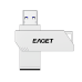 Eaget F20 USB3.0 Flash Drive Zinc Alloy 360° Rotation Pendrive Flash Memory Disk 32G 64G 128G 256G Thumb Drive