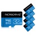 Microdrive Class 10 High Speed TF Memory Card 32GB 64GB 128GB 256GB Micro SD Card Flash Card Smart Card for Phone Camera Monitor Driving Recorder