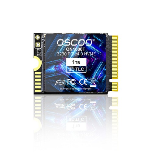 OSCOO M.2 2230 SSD 1TB 512GB M.2 NVMe PCIe Gen 4x4 SSD for Microsoft Surface ProX Surface Laptop 3 Steam Deck