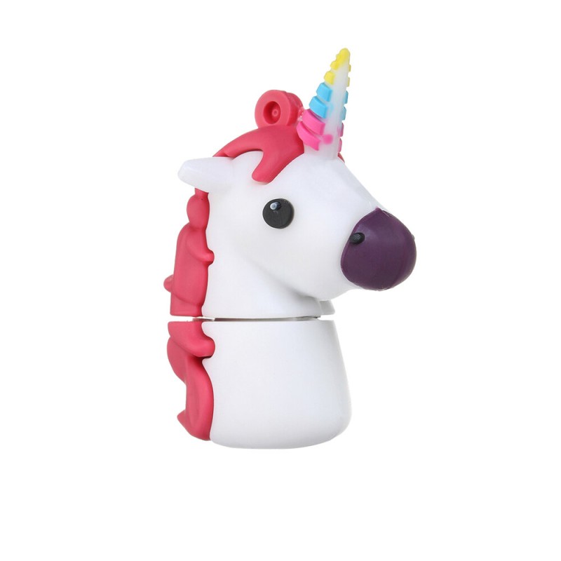 USB Flash Drive 4GB 8GB 16GB 32GB Cute Unicorn Cartoon Horse Model USB 2.0 Memory Stick  Pen drive USB Stick Flash Drive Gift