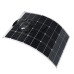 100W 18V Highly Flexible Monocrystalline Solar Panel Tile Mono Panel Waterproof