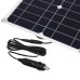 100W 18V Mono Solar Panel USB 12V/5V DC Monocrystalline Flexible Solar Charger For Car RV Boat Battery Charger Waterproof