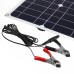 100W 18V Mono Solar Panel USB 12V/5V DC Monocrystalline Flexible Solar Charger For Car RV Boat Battery Charger Waterproof