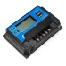 10/20/30/40/50A PWM Solar Controller LCD Solar Charge Controller Accuracy Solar Panel Battery Regulator