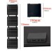 15W High Efficiency Solar Panel with Multiple Output Interfaces Compact Portable Folding Waterproof suitable for Outdoors Camping Hiking USB-C USB-A DC-output Models