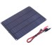 18V 10W Monocrystalline Solar Panel Charger High Efficiency Perfect for Outdoor Camping and Hiking Car Emergency Power