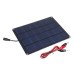 18V 10W Monocrystalline Solar Panel Charger High Efficiency Perfect for Outdoor Camping and Hiking Car Emergency Power