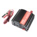 200W Car Inverter Al-Mg Alloy USB 5V/3.1A 12V to 110V Peak 300W Travel Essential for US Japan