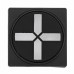 22mm Square-shaped Indicator Isolation Switch Position Two-color Indicator Light
