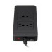 2500W Power Strip Socket 4 AC Outlets 4 USB Ports Charger Smart Power Switch Socket US