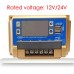 30/40/50A/60A Bluetooth Solar Panel Controller 2 USB Digital Display LCD Screen 12V/24V MPPT Solar Charge Controller