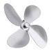 4 Fireplace Fan Blades For Thermal Fire Heater Power Wood Stove Fan Household Eco