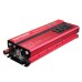 5000W 12V/24V DC to 110V/220V AC Solar Power Inverter LED Modified Sine Wave Converter Red