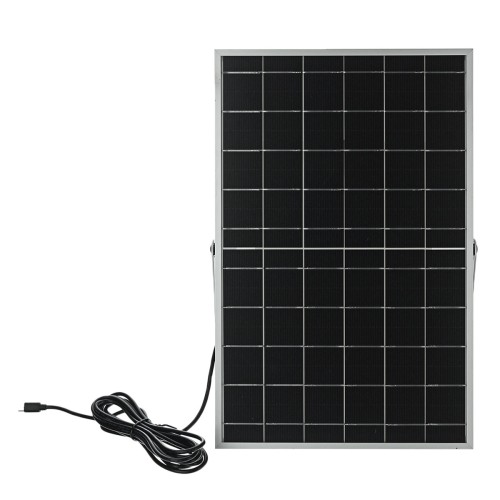 50W Portable Solar Panel Dual DC USB Charger Kit Solar Power Panel Micro USB Charger with 3m Cable