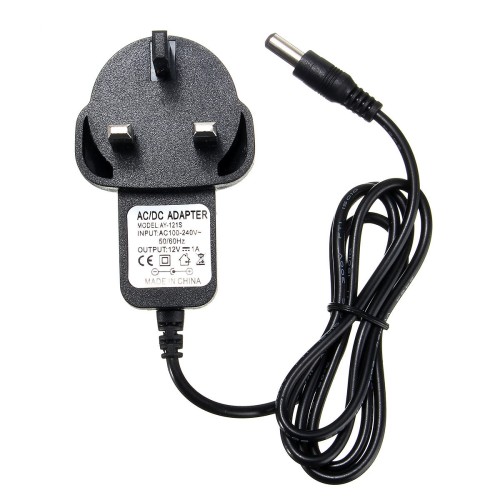 AC 100-240V to DC 12V 1A Power Supply Adapter Transformer UK Plug For LED Strips