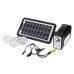 Solar Power Panel Generator LED Light USB Charger Home Outdoor Lighting System