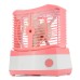 USB Portable Mini ABS Fan Cooling Desktop Air Conditioner Fan Humidified Foggy