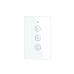 US EU WiFi RF433 Smart Touch Curtain Roller Blinds Motor Switch Tuya Smart Life App Remote Control Works with Alexa Google Home