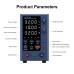 WANPTEK Regulated Power Supply with 0-160V Voltage 0-10A Current Multi-Function Protection Superior Stability Digital Display ideal for Diverse Electronics Application EPS3205/EPS3210/EPS6205/EPS1203/EPS1602