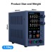 WANPTEK Regulated Power Supply with 0-160V Voltage 0-10A Current Multi-Function Protection Superior Stability Digital Display ideal for Diverse Electronics Application EPS3205/EPS3210/EPS6205/EPS1203/EPS1602