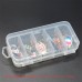 10Pcs 3.5g Sequin Bait Set Artificial Hard Fish Bait Metal Wobbler Fishing Kit Sea Fishing Tool