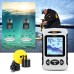 LUCKY FF718D Fish Finder 2.2inch LCD Display Portable Fishfinder 200KHz/83KHz Dual Sonar Frequency 100M Fishfinder for Lake Sea Ice Fishing