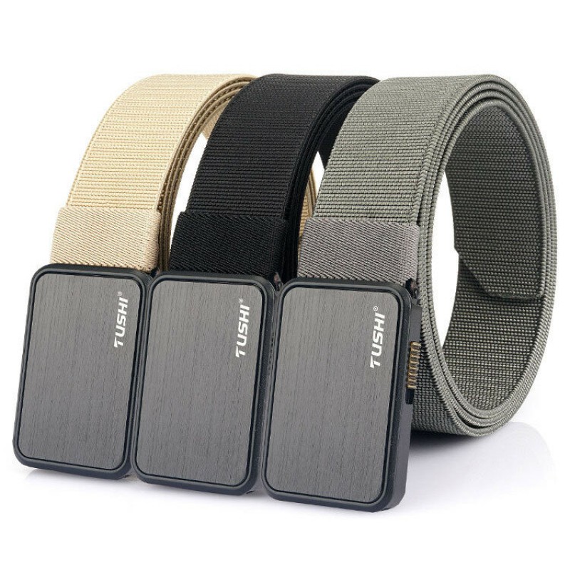 Metal Quick Release Buckle Nylon Tactical Belt 125cm*3.8cm Polyester Waistband New Design Men Tactical Girdle