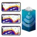 Portable Sonar Fish Finder 23 Types Language Sonar Sensor Echo Sounder Mobile Phone Wireless Sonar Terrain Detector HD Screen Display Visual for Boat Lake Ice Fishing