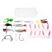 ZANLURE 18/20/22/28/29/33 Pcs Fishing Lure Set Fish Bait And Fish Hook Set Multifunctional Fishing Accessories With Box