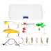 ZANLURE 18/20/22/28/29/33 Pcs Fishing Lure Set Fish Bait And Fish Hook Set Multifunctional Fishing Accessories With Box