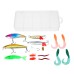 ZANLURE 18/20/22/28/29/33 Pcs Fishing Lure Set Fish Bait And Fish Hook Set Multifunctional Fishing Accessories With Box