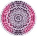 1M/1.5M Round Beach Towel Tassel Tapestry Yoga Mats Blankets Home Fitness Decoration Accessories