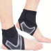 1Pair Ankle Joint Support Breathable Compression Ankle Joint Support Elastic Sprain Foot Cover for Sports Protection