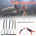 35LB Boxing Resistance Band Rubber Speed Training Workout Power Strength Exercise Pull Rope for Muscle Arm Building