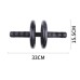 AB Roller Abdominal Tonifying Wheel Muscle Trainer Exercise Roller for Body Shaping Abs Core Workout Home Gym Fitness Equipment