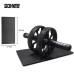 Abdominal Tonifying Wheel Mute Muscle Trainer Exercise Roller for Body Shaping Abs Core Workout Home Gym Fitness Equipment