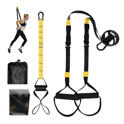 Hanging Training Strap Adjustable Resistance Band Set Elastic Fitness Band Pull Rope Anti-indoor Exercise Equipment for Home Gym