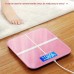 Intelligent Electronic Household Scale Accurate Data Monitoring LCD Display USB Rechargeable 180KG Max Load Accurate Measuring Weight Scale